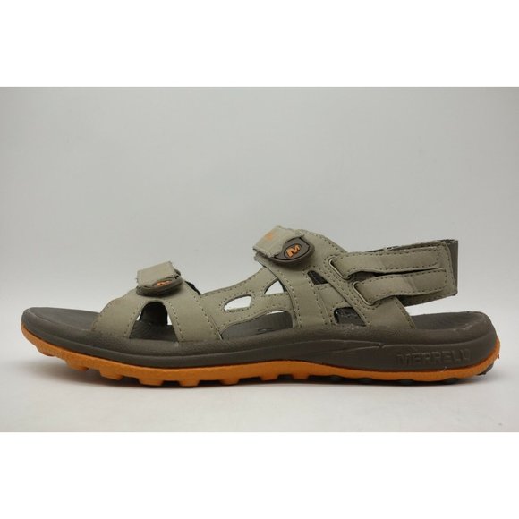 Merrell Brown Gray Adjustable Fit Slip On Outdoor Sandals Shoes Men\'s 8 main image 9